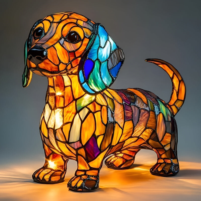 Lampada a forma di cane bassotto | Pip