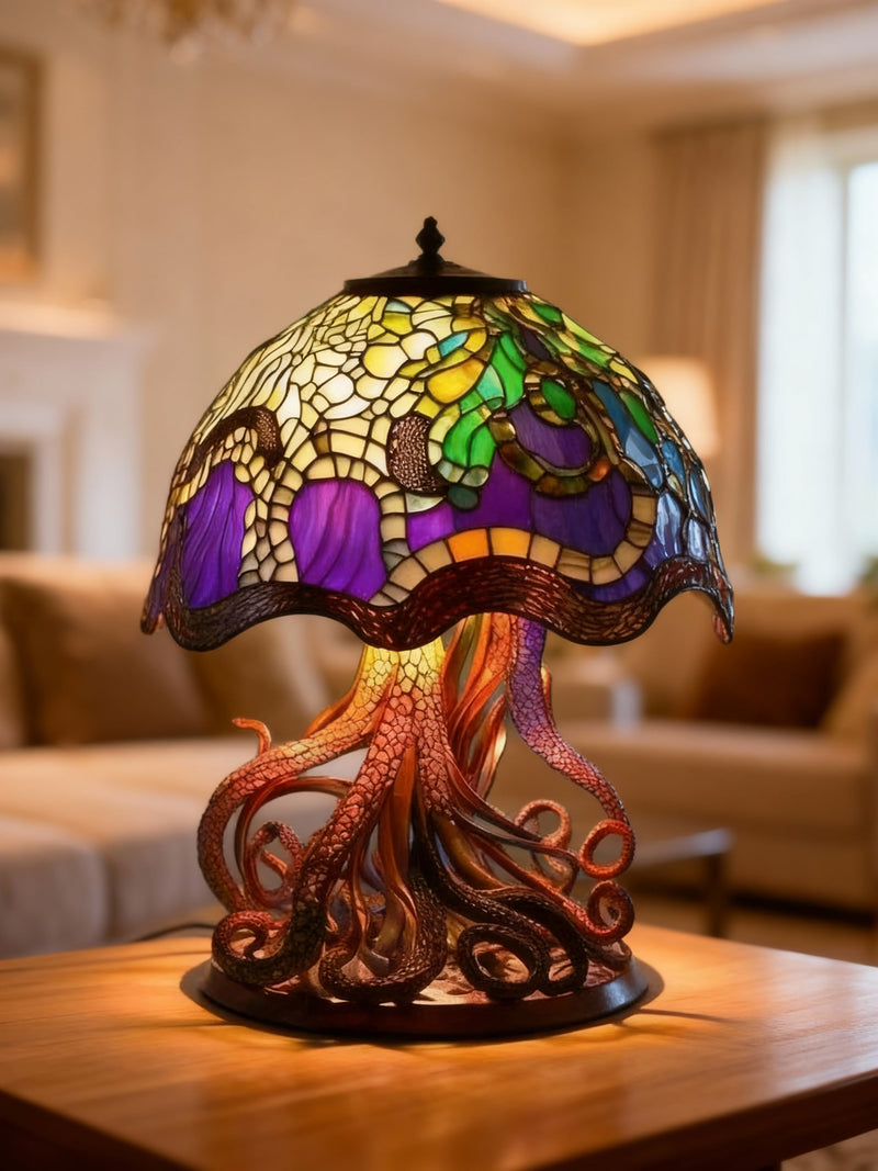 DEEPGLOW | Lampada marina con motivo di tentacoli