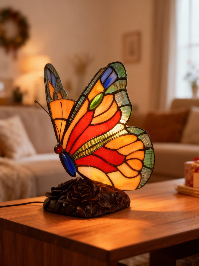 LUMIFLY | Lampada con motivo di farfalla in stile Art Deco