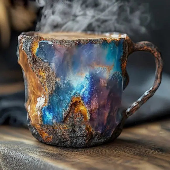 Tazze in cristallo minerale per caffè