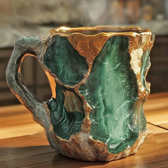 Tazze in cristallo minerale per caffè